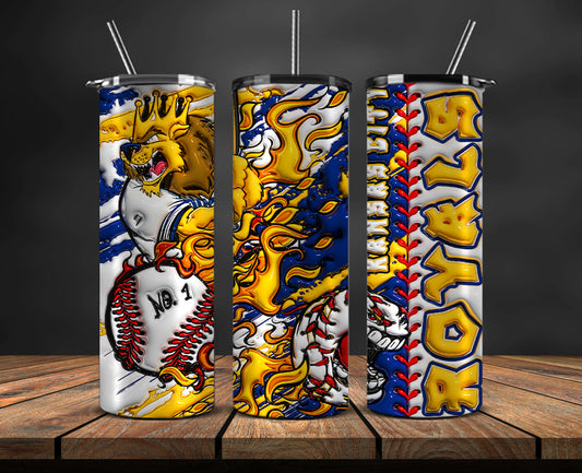 Kansas City Royals Tumbler Wrap, Mlb Tumbler  Mlb Logo Tumbler Png 40