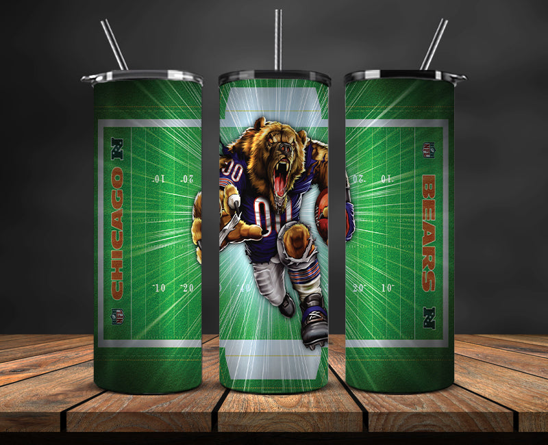 Bears Tumbler Wrap ,Nfl Stadiums Tumbler Wrap 40