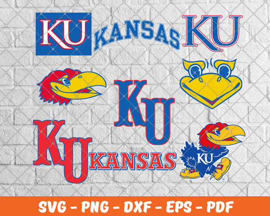 Kansas Jayhawks Bundle Svg, Football Svg ,Sport Svg, Sport Bundle Svg 41