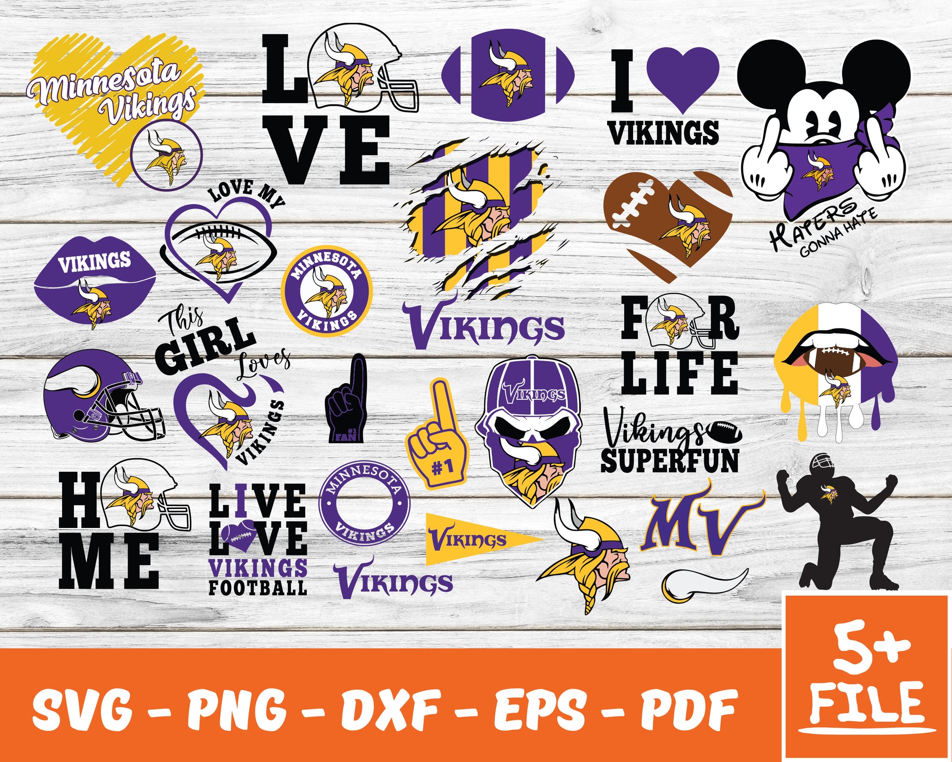 Vikings Football Svg File 