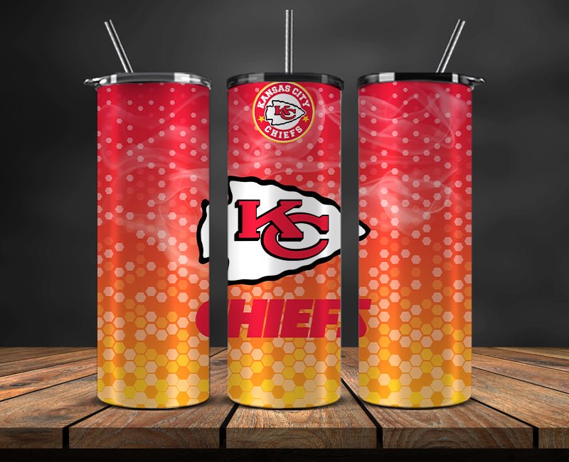 Kansas City Tumbler Wrap , Football Wraps, Nfl Smoke Tumbler Wrap 46