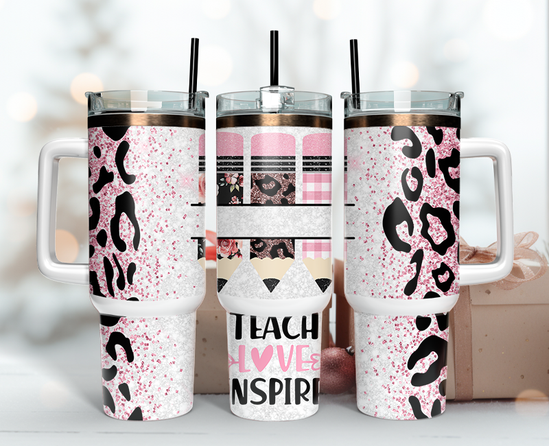 Teacher Tumbler Wrap 40oz, Teacher Tumbler Png 47