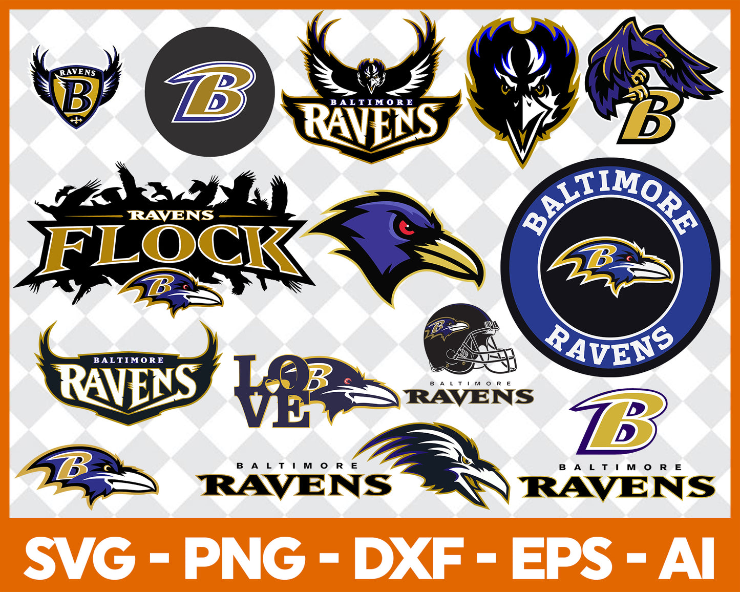 Baltimore Ravens Girl Svg Dxf Eps Png file