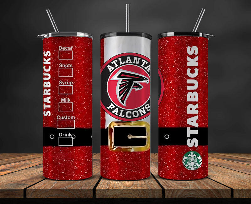 Atlanta Falcons Christmas Tumbler Png,NFL Merry Christmas Png, NFL Christmas Tumbler Wrap 66