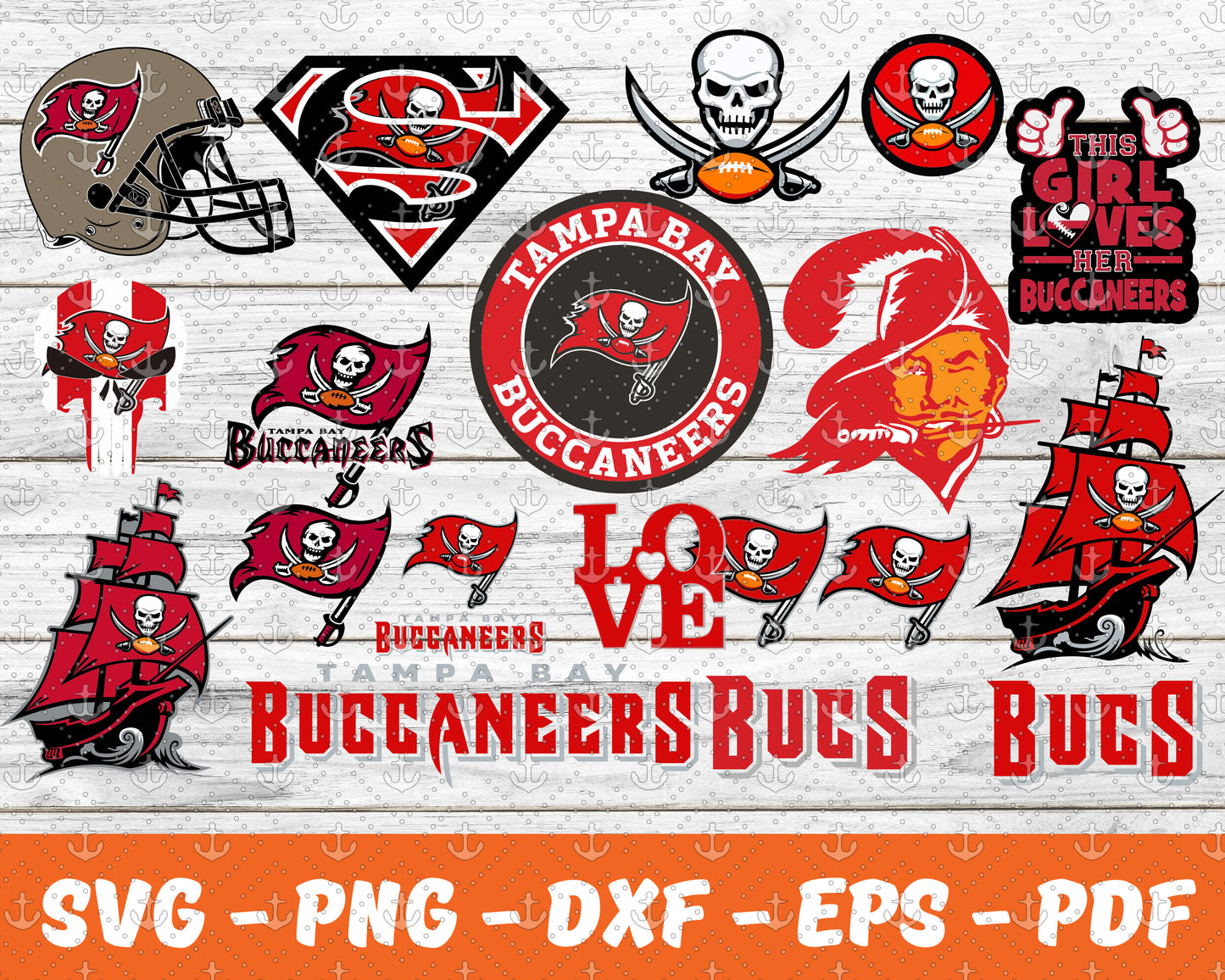 Buccaneers SVG, Tampa bay buccaneers SVG, NFL sports Logo