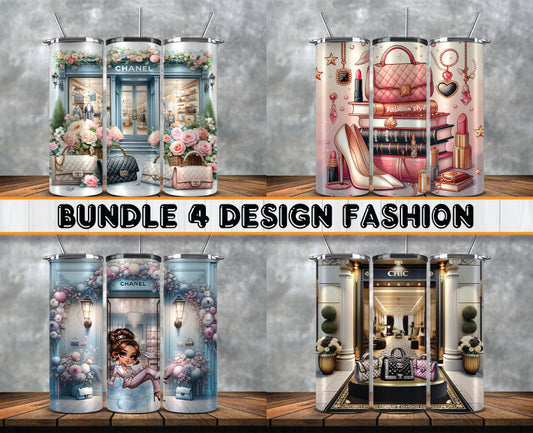 Bundle Logo Fashion Luxury Tumbler Wrap, Full Tumbler Wrap, Tumblers Designs Skinny Straight & Tapered Png 68