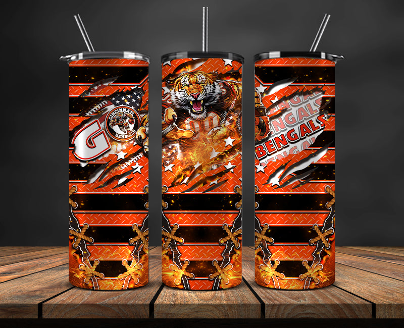 Cincinnati Bengals Tumbler, Bengals Logo, NFL, NFL Teams, NFL Logo, NFL Football Png 70