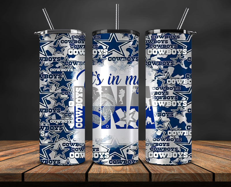 Dallas Cowboys Tumbler, Cowboys Logo,NFL Season Design 74