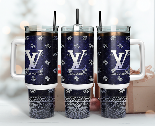 Louis Vuitton Tumbler Wrap 40oz,Tumbler Wrap with Logo Fashion - Instant PNG File  75