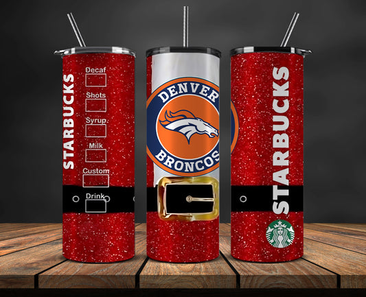 Denver Broncos Christmas Tumbler Png,NFL Merry Christmas Png, NFL Christmas Tumbler Wrap 75