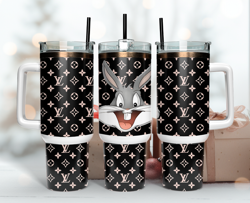 Louis Vuitton Tumbler Wrap 40oz,Tumbler Wrap with Logo Fashion - Instant PNG File  76