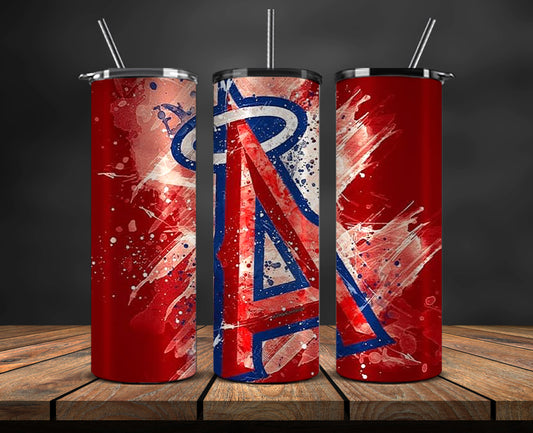 Los Angeles Angels Tumbler Wrap, Mlb Tumbler  Mlb Logo Tumbler Png 76