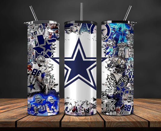 Dallas Cowboys Tumbler, Cowboys Logo,NFL Season Design 79