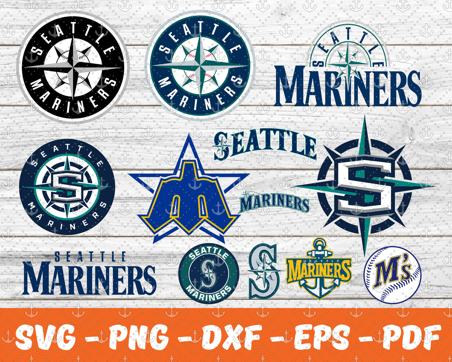 Seattle Mariners Svg,Sport Svg , Bundle N C C A Svg 07