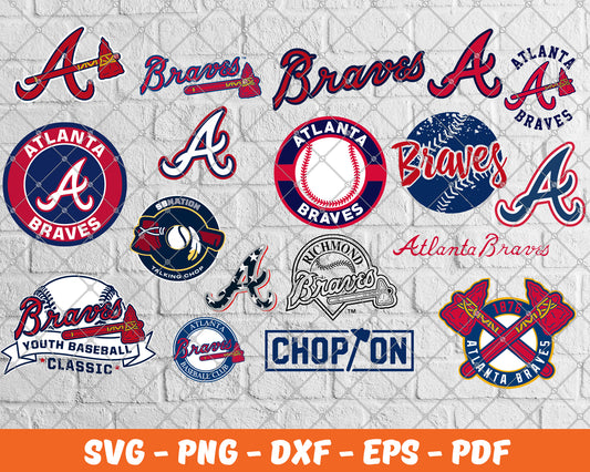 Atlanta Braves Bundle Svg, Football Svg ,Sport Svg, Sport Bundle Svg 07