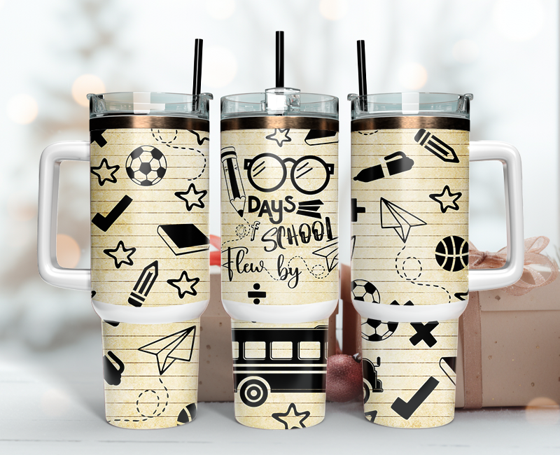 Teacher Tumbler Wrap 40oz, Teacher Tumbler Png 07