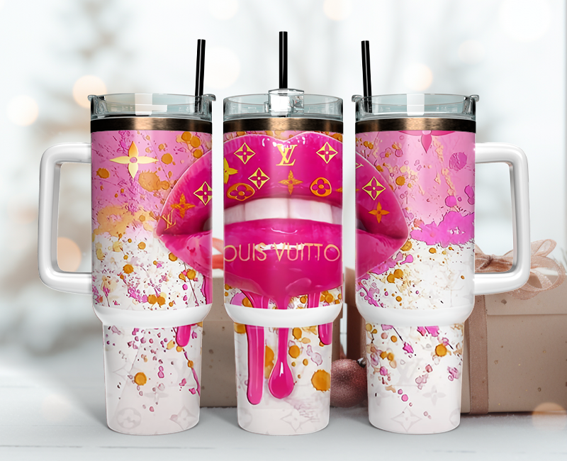 Louis Vuitton Tumbler Wrap 40oz,Tumbler Wrap with Logo Fashion - Instant PNG File  86