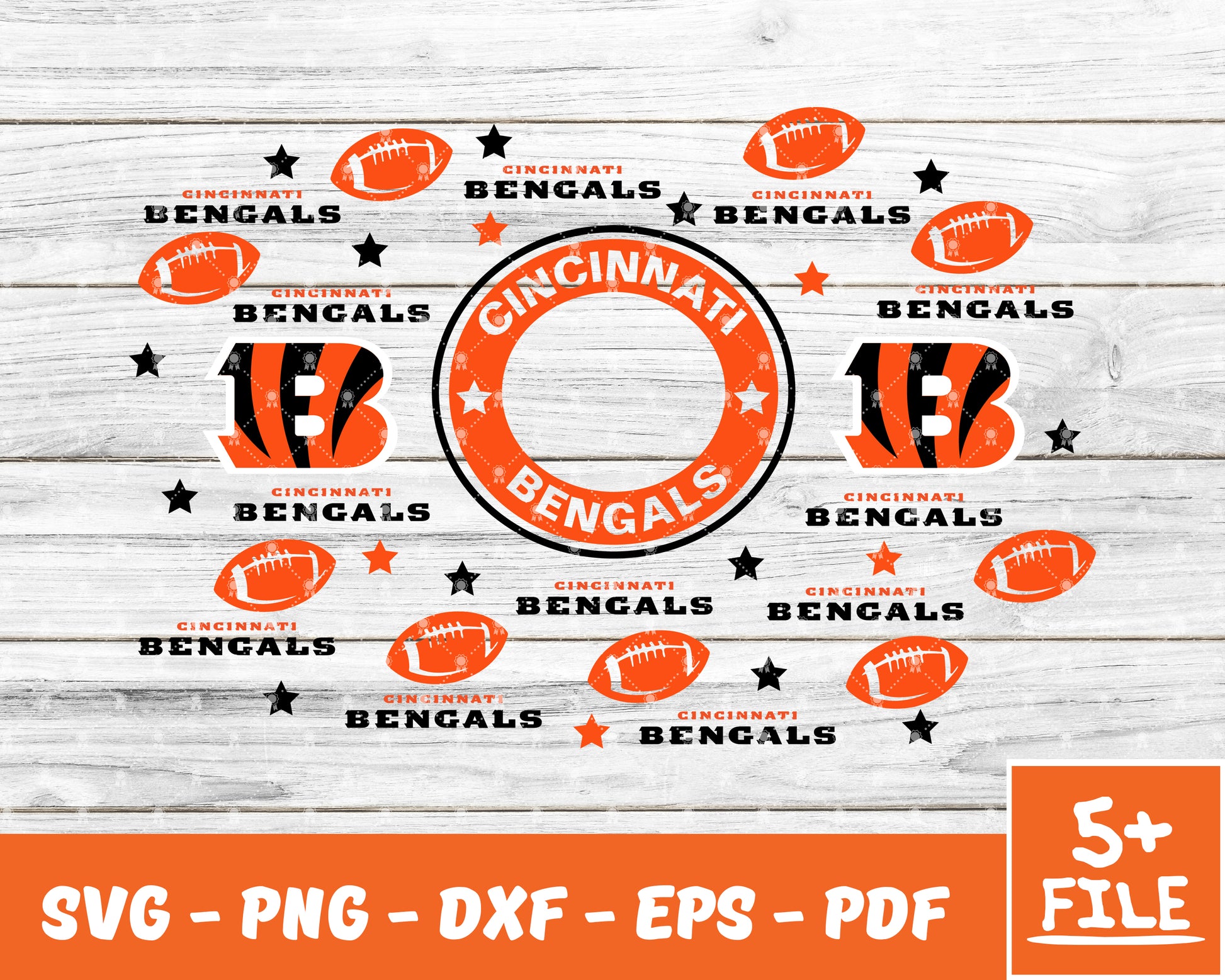 Go Bengals SVG • NFL Cincinnati Football Team T-shirt Design SVG