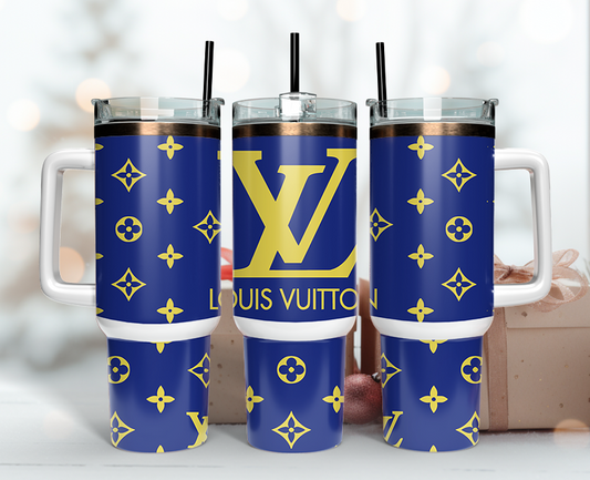 Louis Vuitton Tumbler Wrap 40oz,Tumbler Wrap with Logo Fashion - Instant PNG File  90