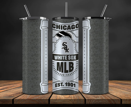 Chicago White Sox Tumbler Wrap, Mlb Tumbler  Mlb Logo Tumbler Png 90