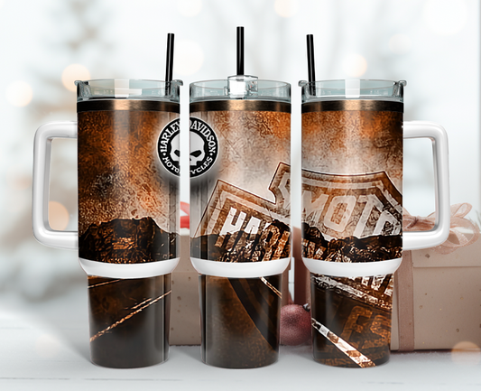 Harley Davidson Tumbler Wrap 40oz - Download High-Quality PNG 09