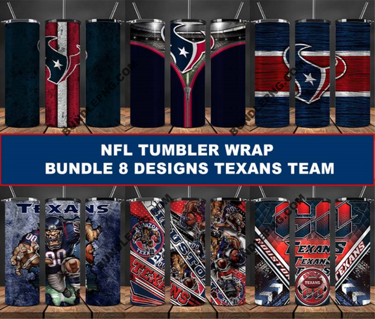 Texans Tumbler Wrap , Football Tumbler Png ,32 Team Sport24