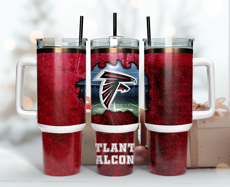 Atlanta Falcons Tumbler 40oz Png,  40oz Tumbler Skinny  101