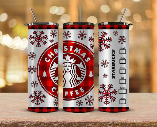 Christmas Tumbler Wraps, Christmas Tumbler Design 10