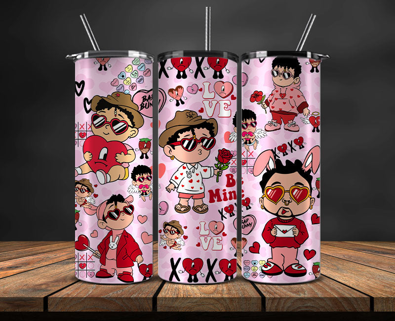 Valentine Tumbler Wrap ,Valentine Tumbler  10