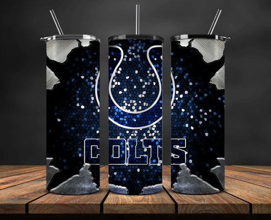 Indianapolis Colts Tumbler Wraps ,Colts Logo, Nfl Tumbler Png Tumbler 110