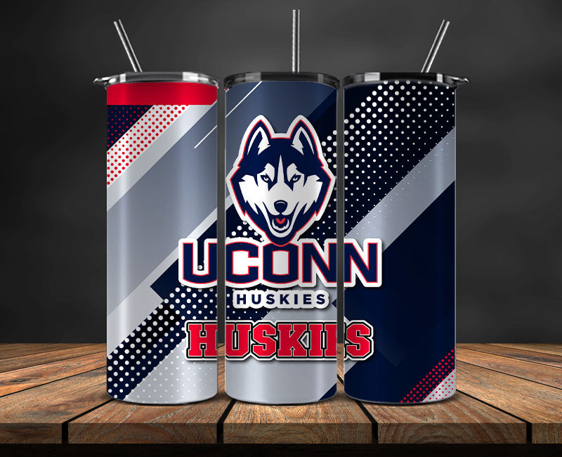 UConn Huskies Logo 20 oz Tumbler Png ,College Football 20 Oz Tumbler Wrap 112