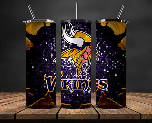 Minnesota Vikings Tumbler Wraps ,Vikings Logo, Nfl Tumbler Png Tumbler 117