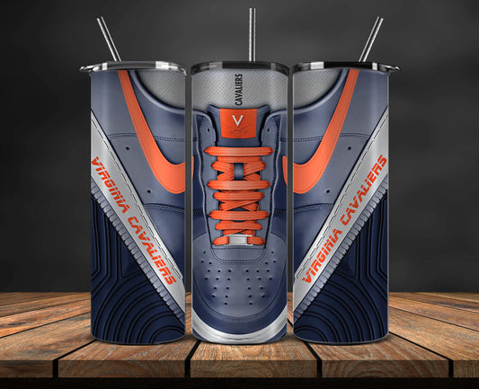 Virginia Cavaliers Sneaker Tumbler Wrap , College Sneaker Tumbler Wrap 119