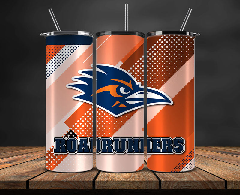 Road Runners Logo 20 oz Tumbler Png ,College Football 20 Oz Tumbler Wrap 120