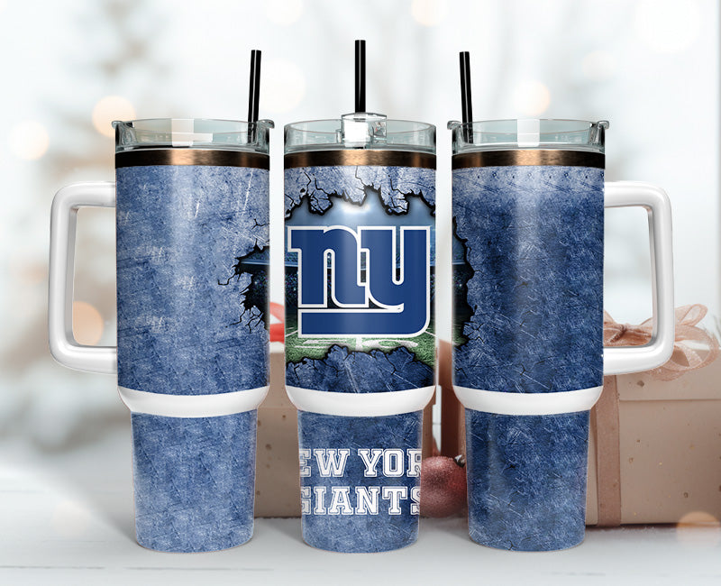 New York Giants Tumbler 40oz Png,  40oz Tumbler Skinny  123