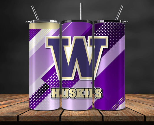 Huskies Logo 20 oz Tumbler Png ,College Football 20 Oz Tumbler Wrap 125