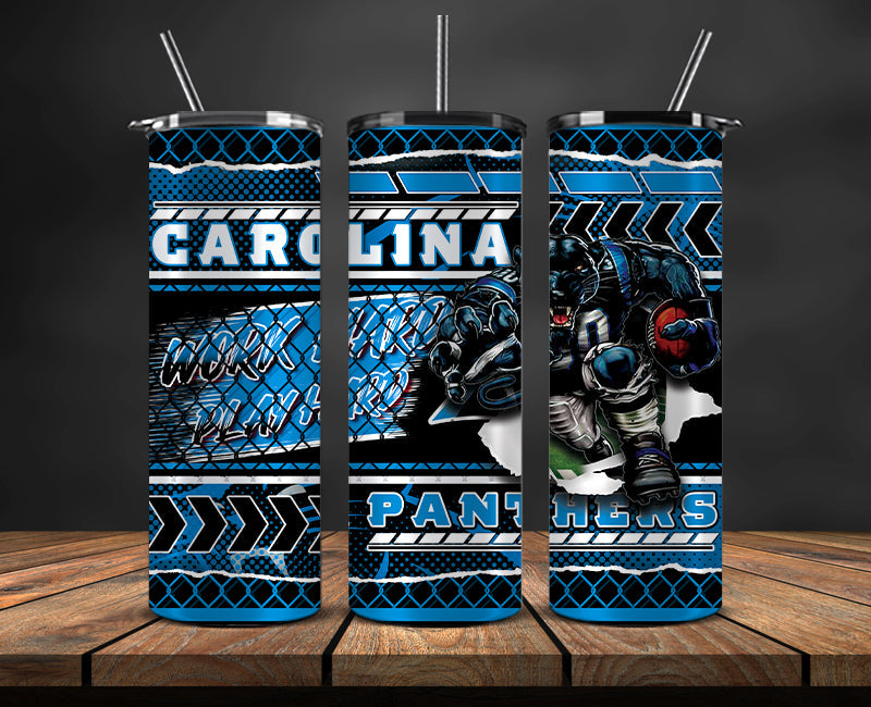 Carolina Panthers Tumbler, Panthers Logo, Mascot Football Png 125