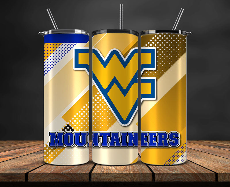 Mountaineers Logo 20 oz Tumbler Png ,College Football 20 Oz Tumbler Wrap 127