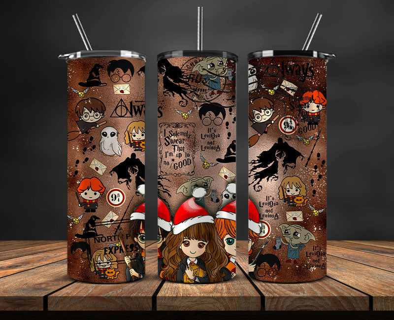 Harry Skinny Tumbler Wrap ,Harry Magic Tumbler , Magic Tumbler, Movie Tumbler Wrap 12