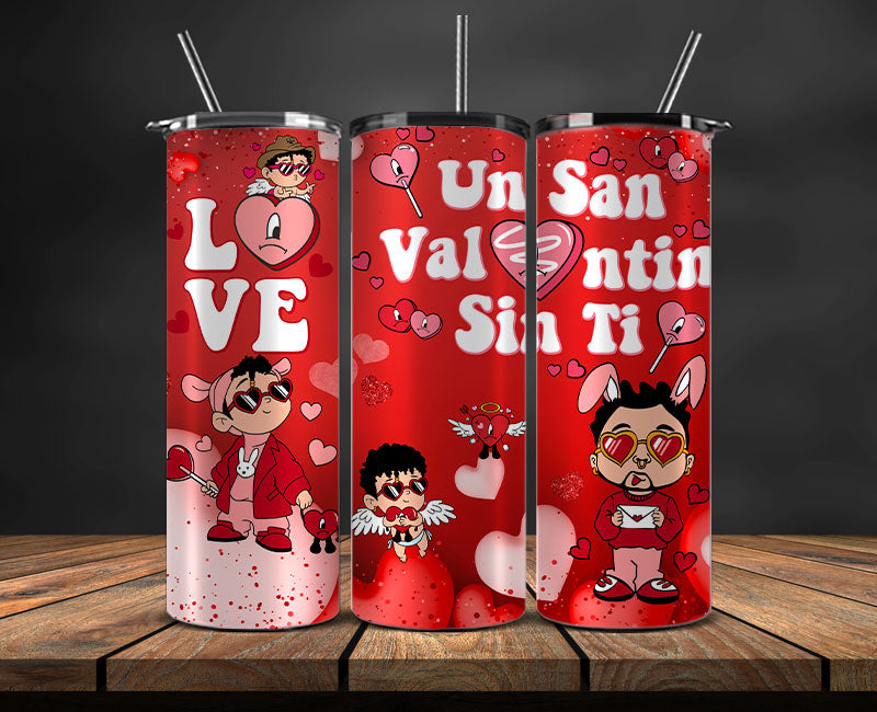 Valentine Tumbler Wrap ,Valentine Tumbler  12