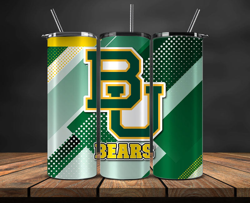 Bear Logo 20 oz Tumbler Png ,College Football 20 Oz Tumbler Wrap 12