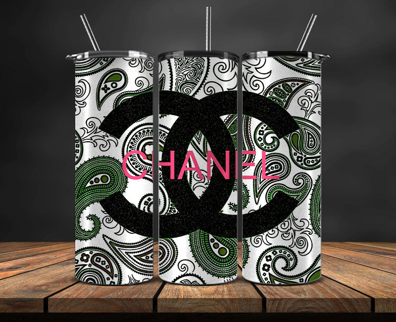 Chanel  Tumbler Wrap, Chanel Tumbler Png, Chanel Logo, Luxury Tumbler Wraps, Logo Fashion  Design 135