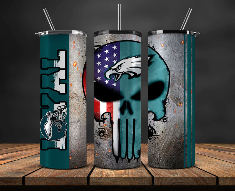 Philadelphia EaglesLoyal Tumbler Wraps, Nfl Tumbler Png 140