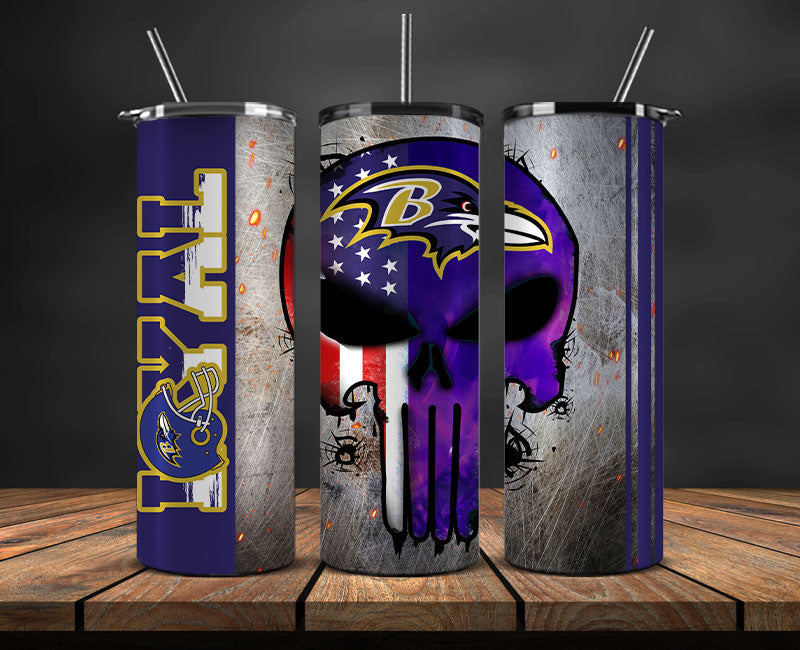 Baltimore RavensLoyal Tumbler Wraps, Nfl Tumbler Png 145