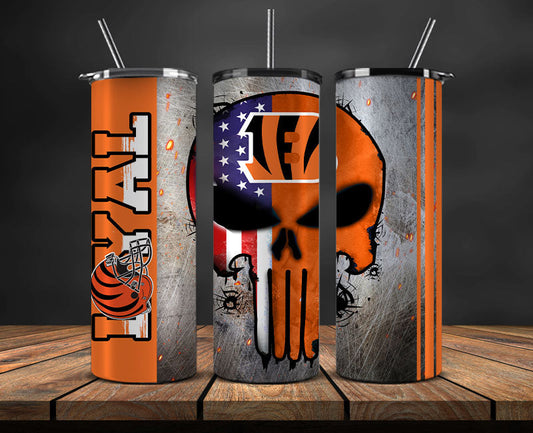 Cincinnati Bengals Loyal Tumbler Wraps, Nfl Tumbler Png 147