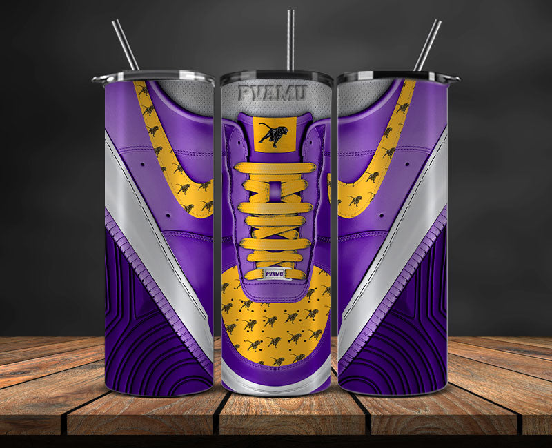 PVAMU Sneaker Tumbler Wrap , College Sneaker Tumbler Wrap 150