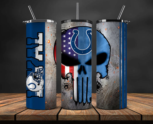 Indianapolis Colts Loyal Tumbler Wraps, Nfl Tumbler Png 151