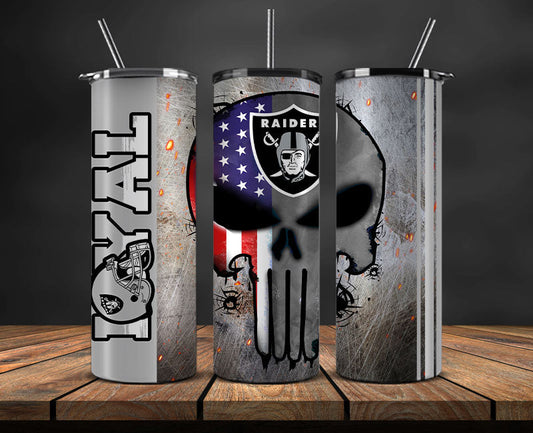 Las Vegas Raiders Loyal Tumbler Wraps, Nfl Tumbler Png 154