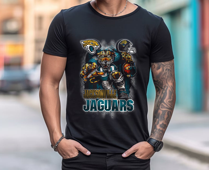 Jacksonville Jaguars TShirt, Trendy Vintage Retro Style NFL Unisex Football Tshirt, NFL Tshirts Design 15