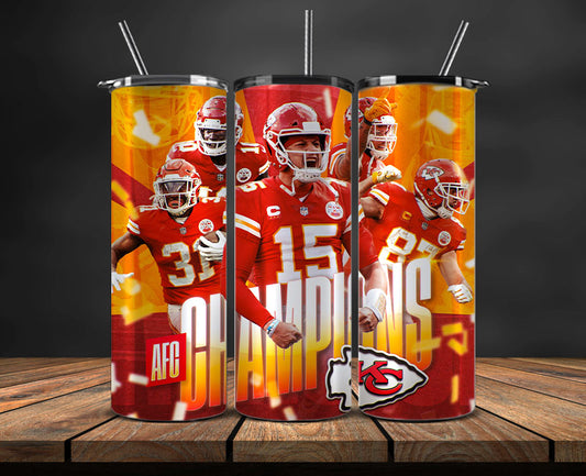 Kansas City Chiefs Super Bowl Tumbler Png, Super Bowl 2024 Tumbler Wrap 40